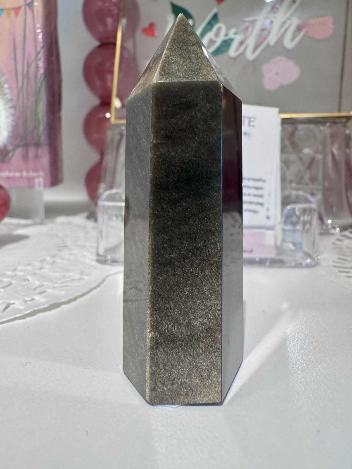 Gold Sheen Obsidian tower 2