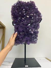 Amethyst Cluster on Stand