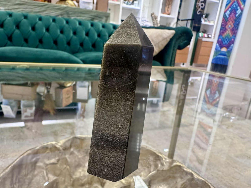 Gold Sheen Obsidian Tower 1