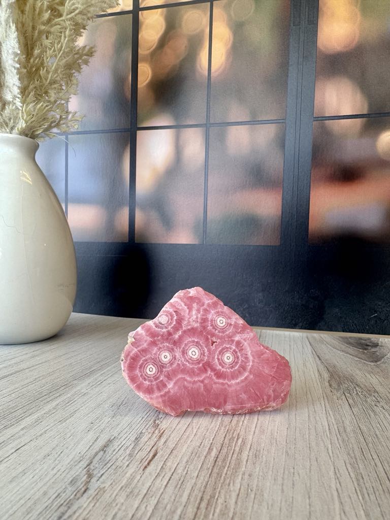 Rhodochrosite Polished Stone 1