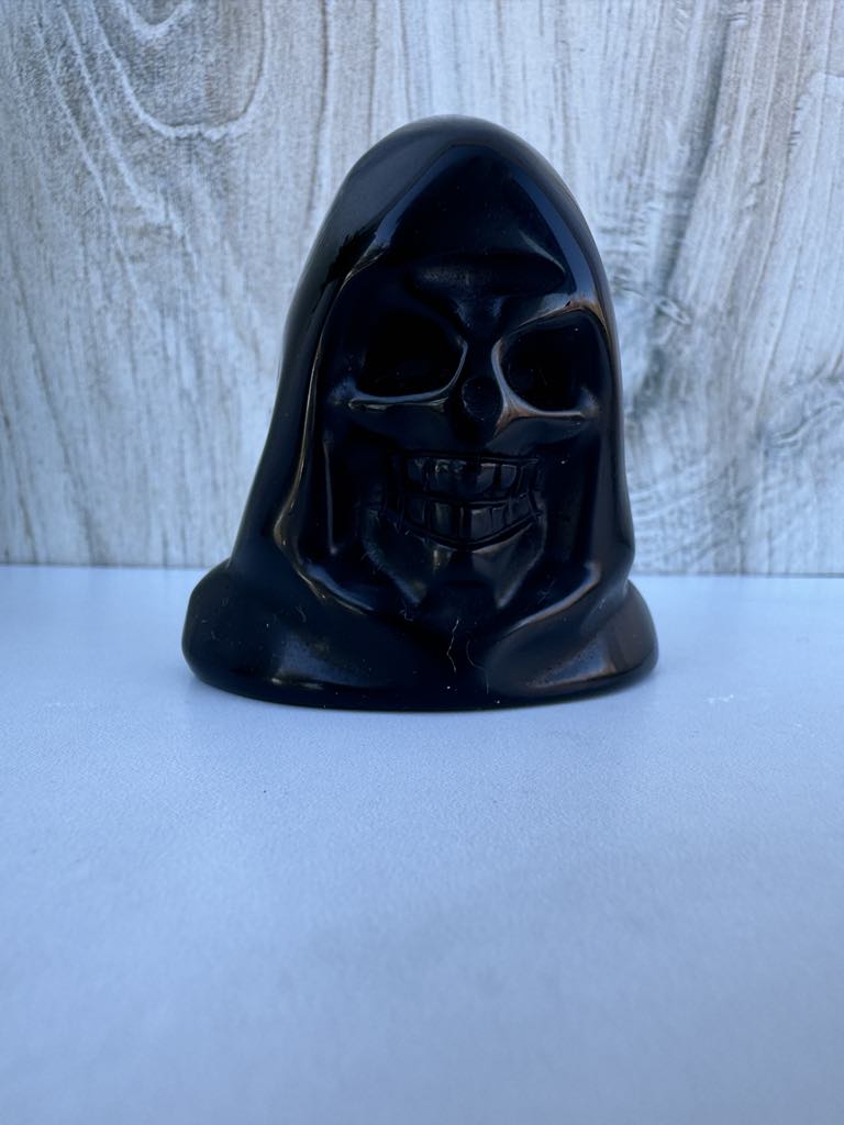 Obsidian Reaper Skull