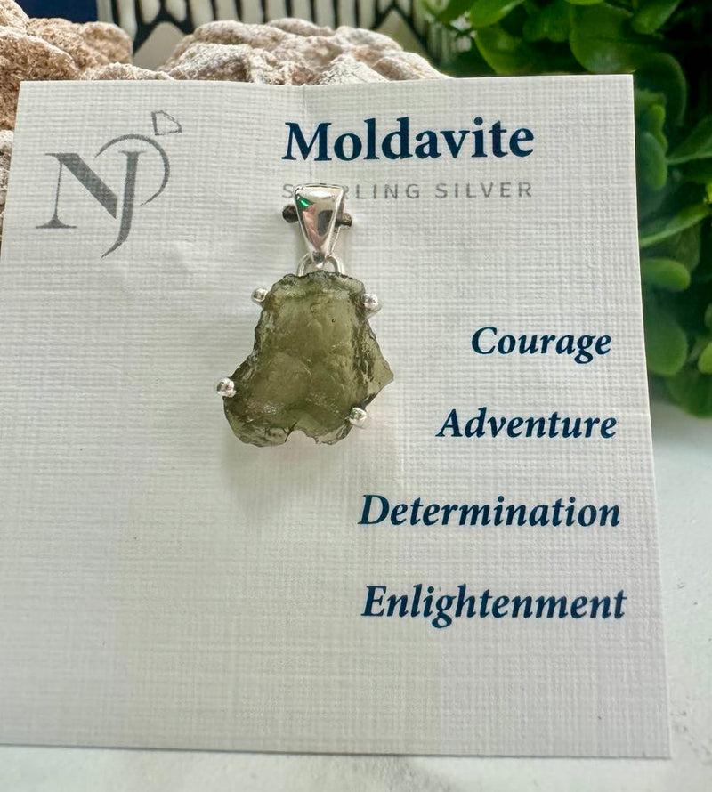 Moldavite Pendant
