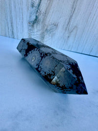 Snowflake Obsidian Double Point