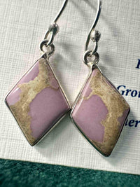 Phosphosiderite Earrings