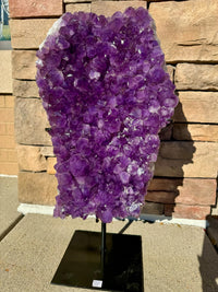 Amethyst Cluster on Stand