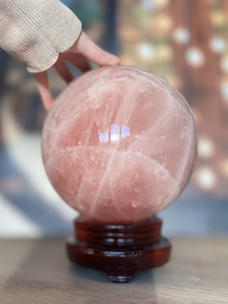 Rose Quartz Sphere