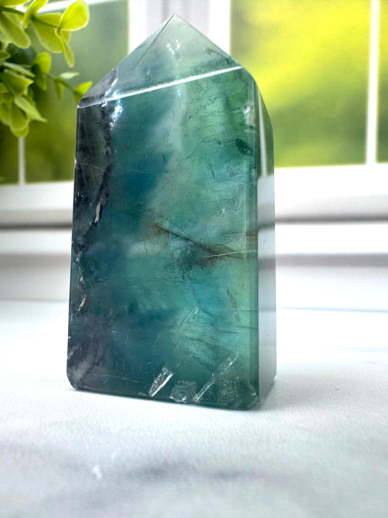 Rainbow Fluorite Tower