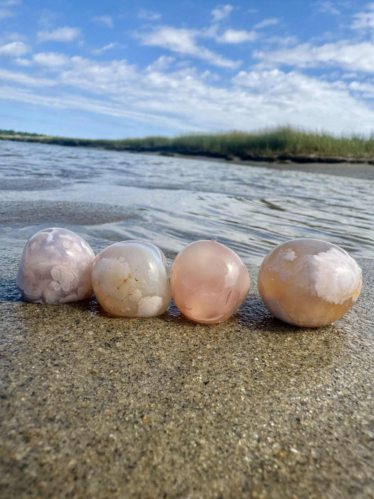 Flower Agate Tumbles