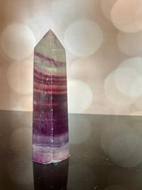 Rainbow Fluorite tower 5