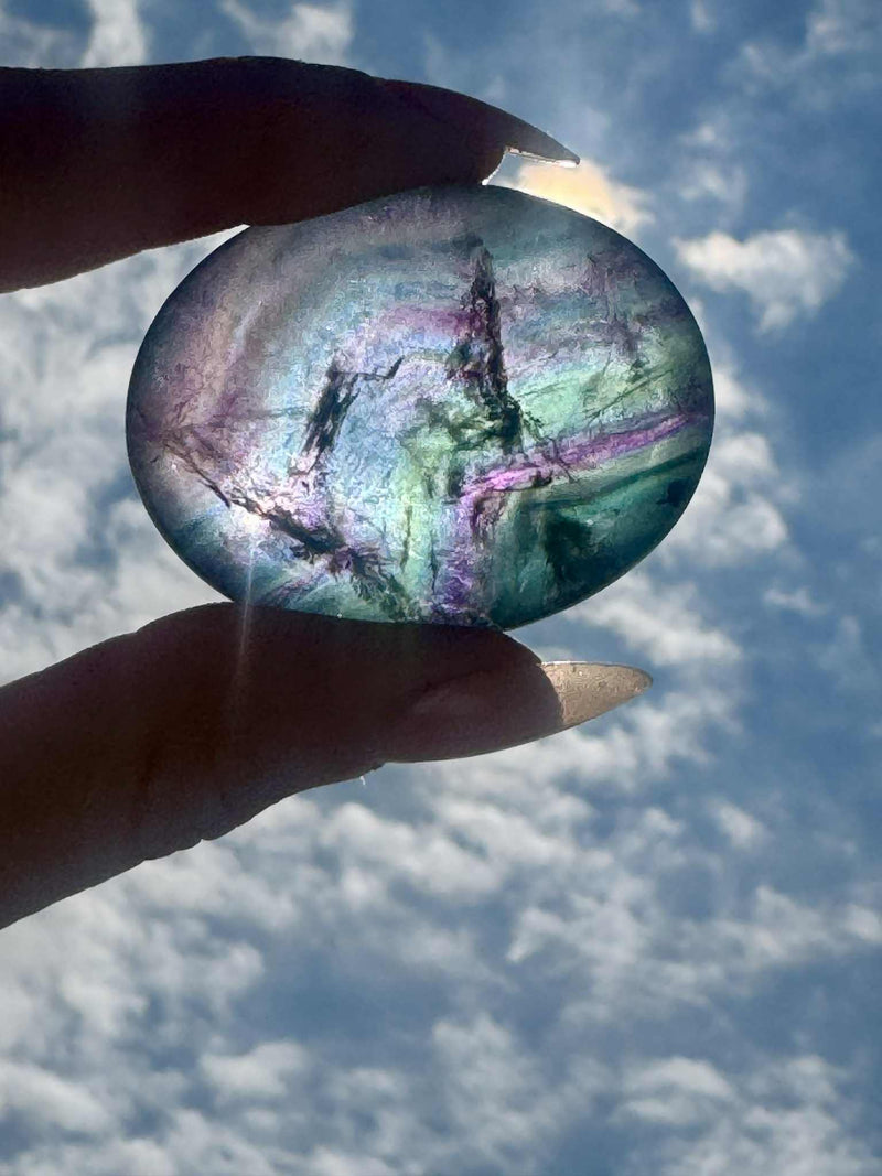 Fluorite Palmstone 2