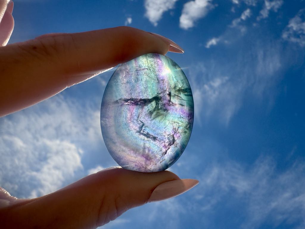Fluorite Palmstone 1