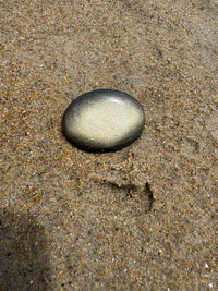 Golden Sheen Obsidian Palmstone