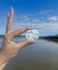 Howlite Happy Stone