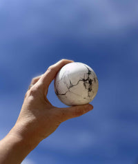 Howlite Aura Sphere