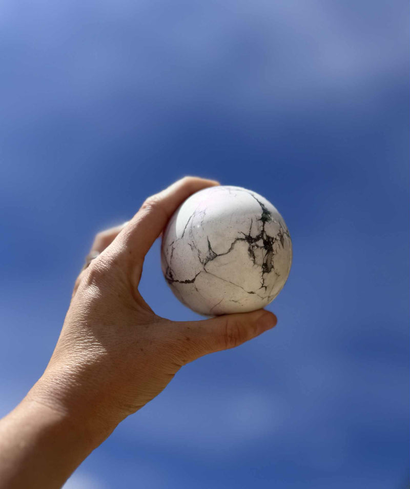 Howlite Aura Sphere