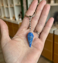 Lapis Lazuli Point Keychain