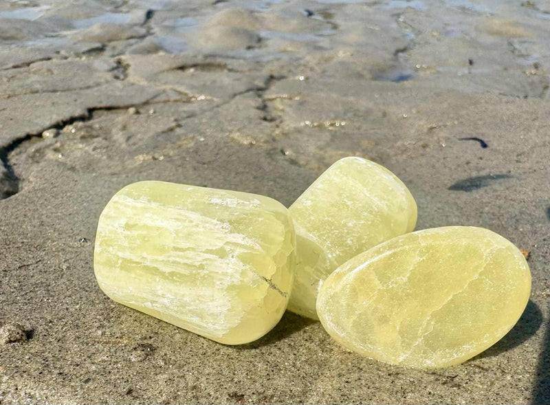 Lemon Calcite Tumbles