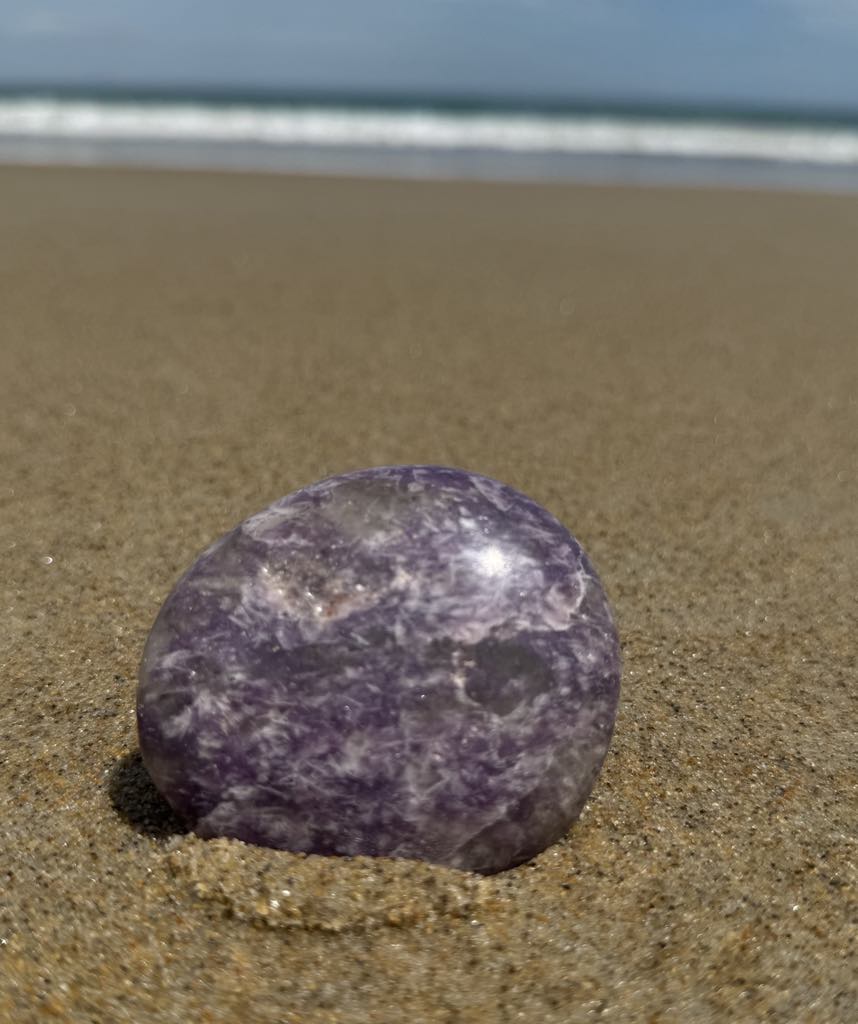 Lepidolite Palmstone