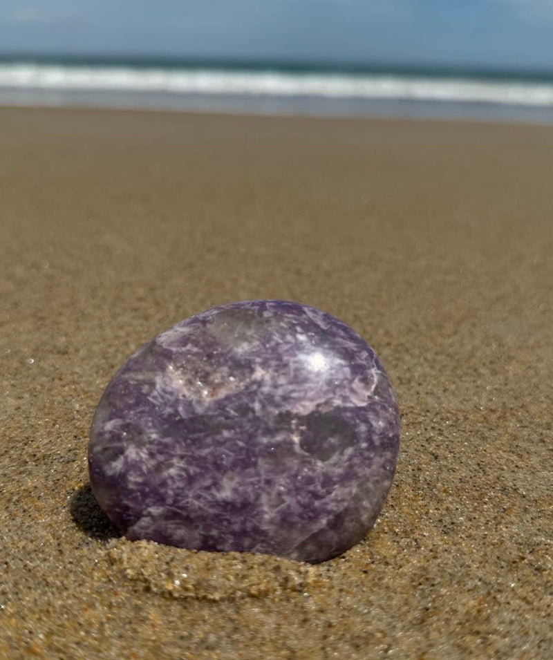 Lepidolite Palmstone