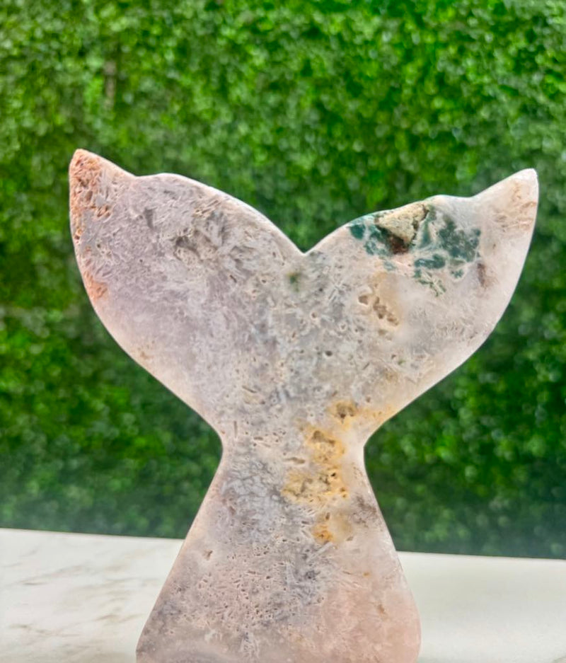 Pink Amethyst Mermaid Tail