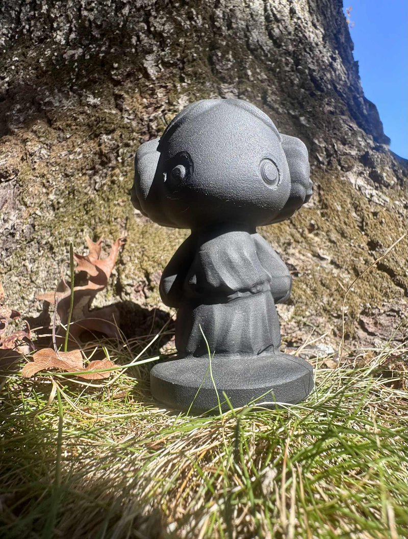 Black Obsidian Princess Leia Carving