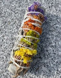 White Sage with Rainbow