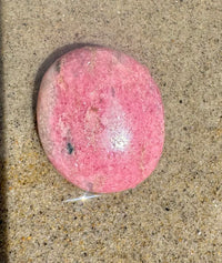 Rhodonite Palm Stone 1