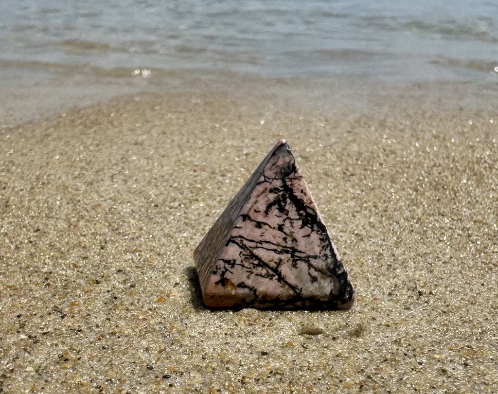 Rhodonite Pyramid