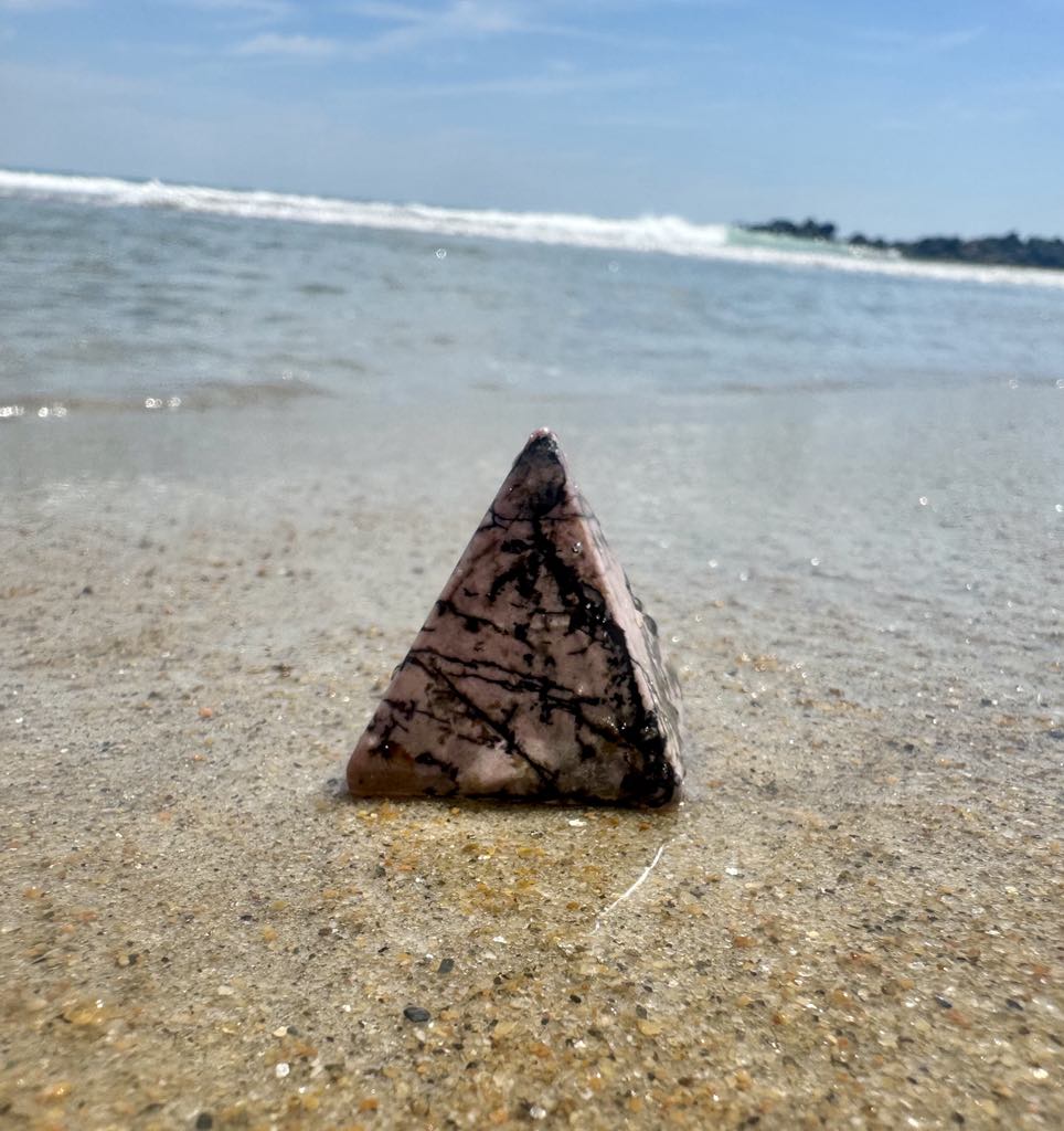 Rhodonite Pyramid