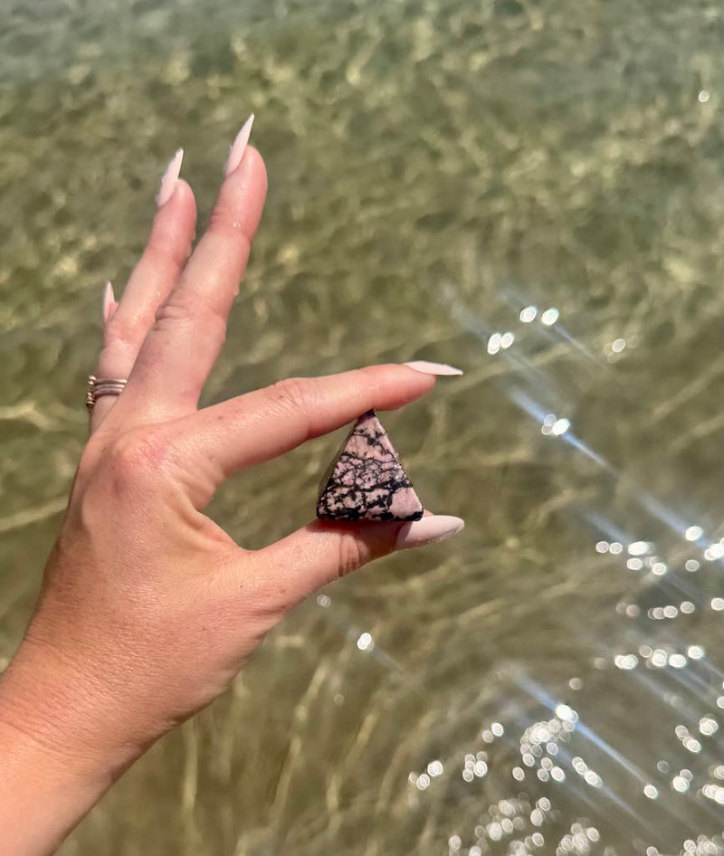 Rhodonite Pyramid