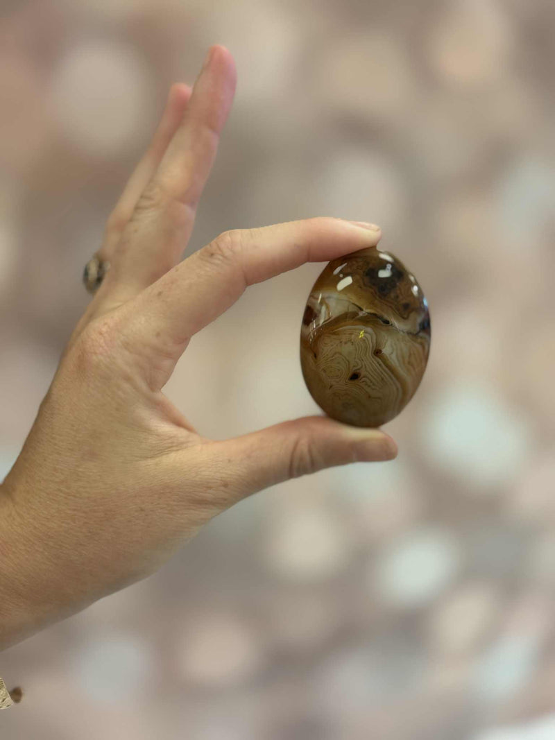Sardonyx Palm stone 3