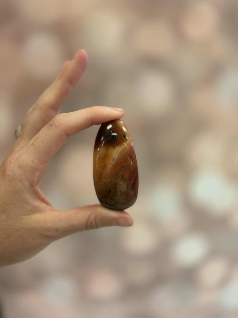 Sardonyx Palm Stone 4