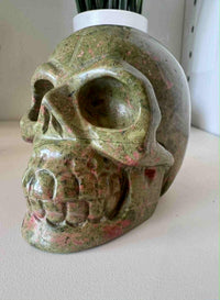 Unakite Skull