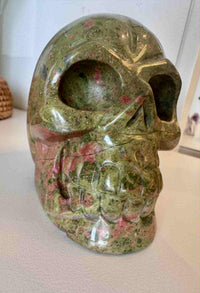 Unakite Skull