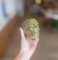 Unakite Skull