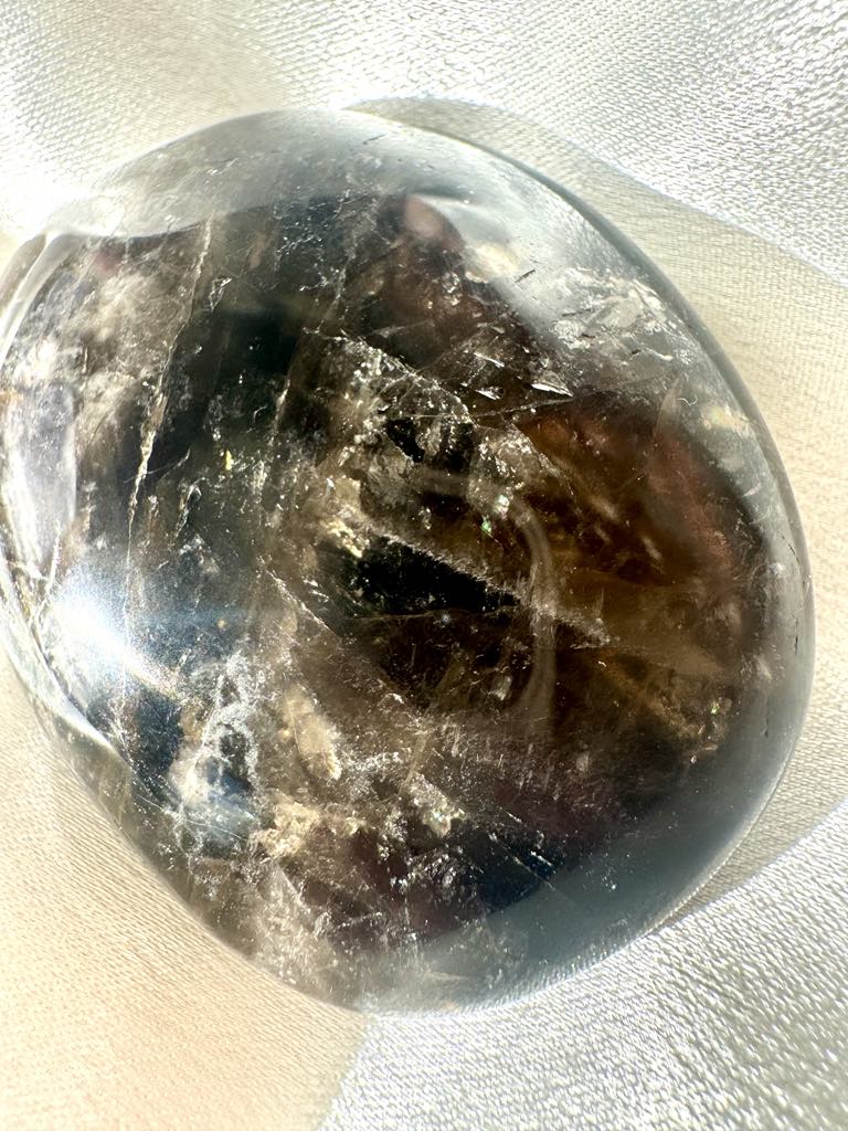 Smoky Quartz Palmstone 1