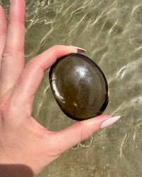 Smoky Quartz Palmstone 2