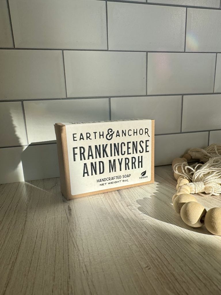 Frankincense andv Myrrh soap